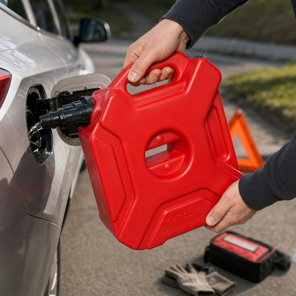 Bidon 5 Litros Petroleo Bencina Combustibles Gasolina Emergencia