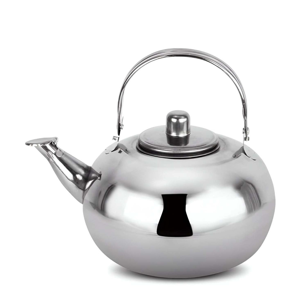 Hervidor de Té con Infusor Acero Base Plana 18cm Cocina
