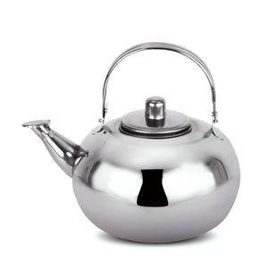 Hervidor de Té con Infusor Acero Base Plana 18cm Cocina