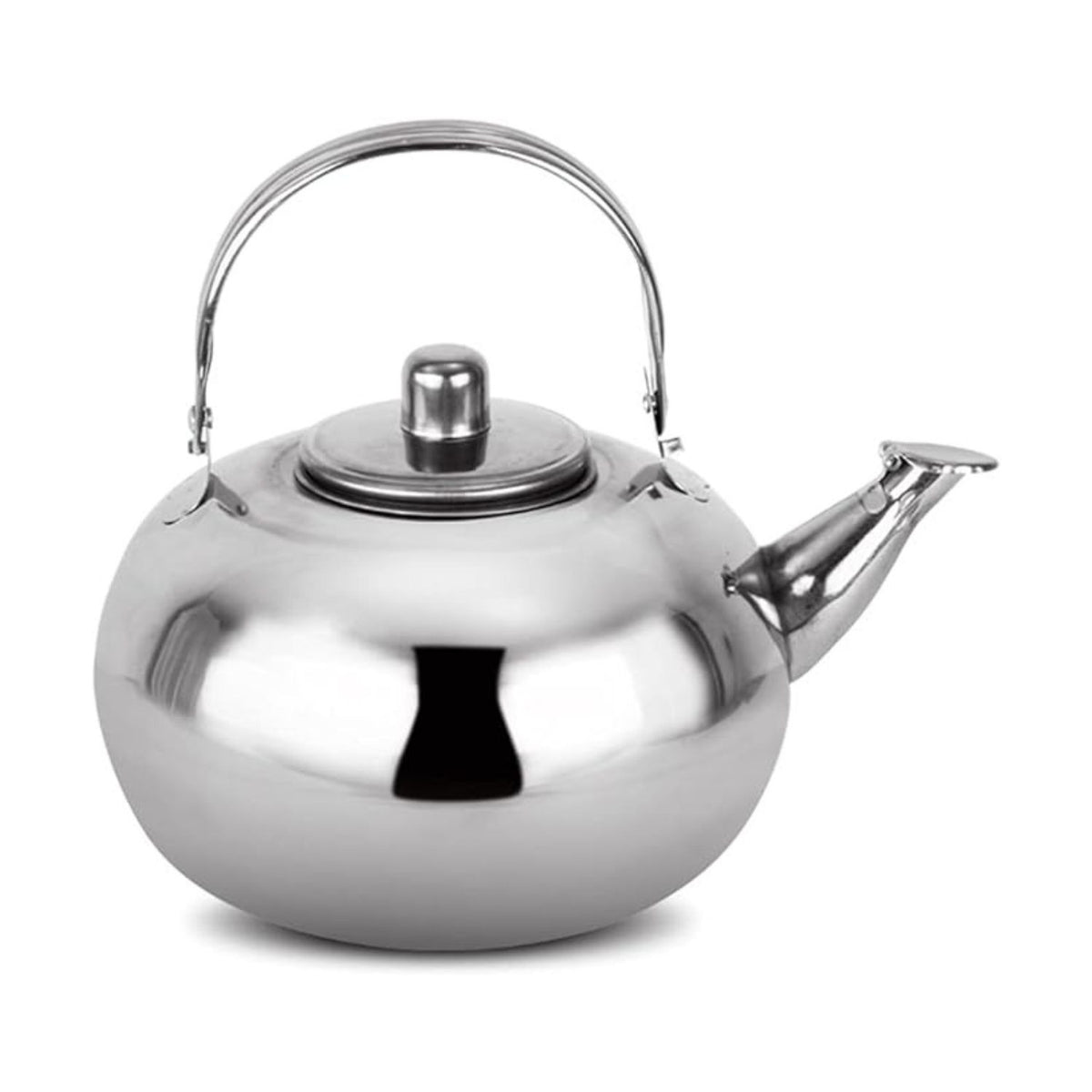 Hervidor de Té con Infusor Acero Base Plana 18cm Cocina