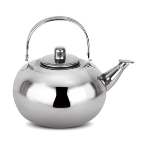 Hervidor de Té con Infusor Acero Base Plana 18cm Cocina