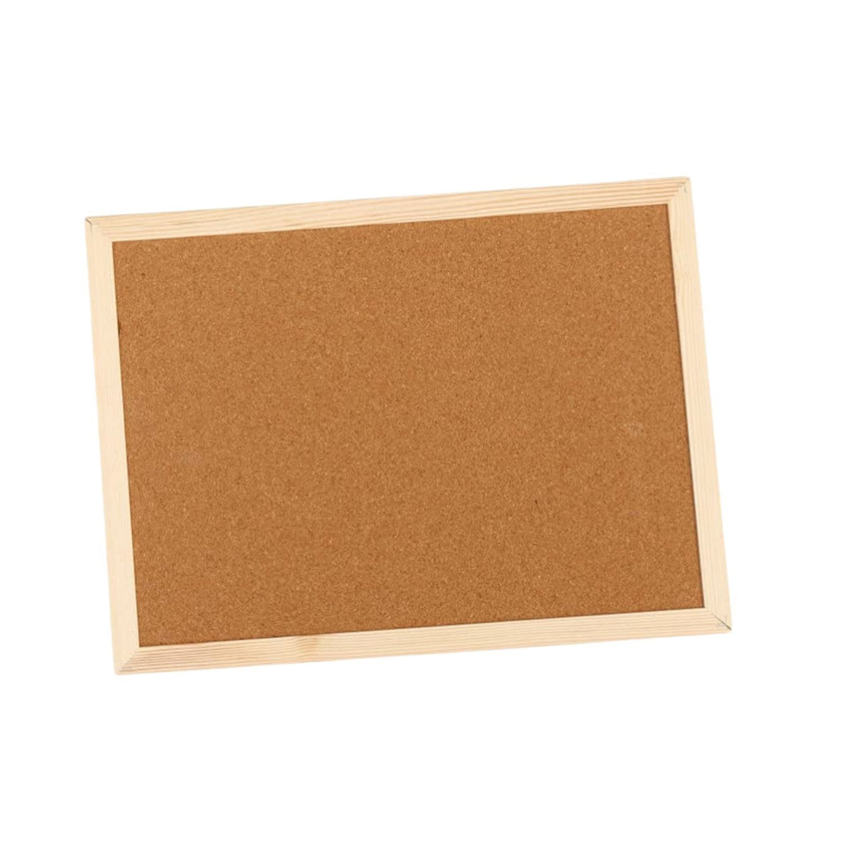 Pizarra Corcho 60x90 Borde Madera Resistente + Fijadores