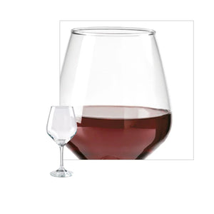 Set De 6 Copas De Vino 408ml Brunello Cristar