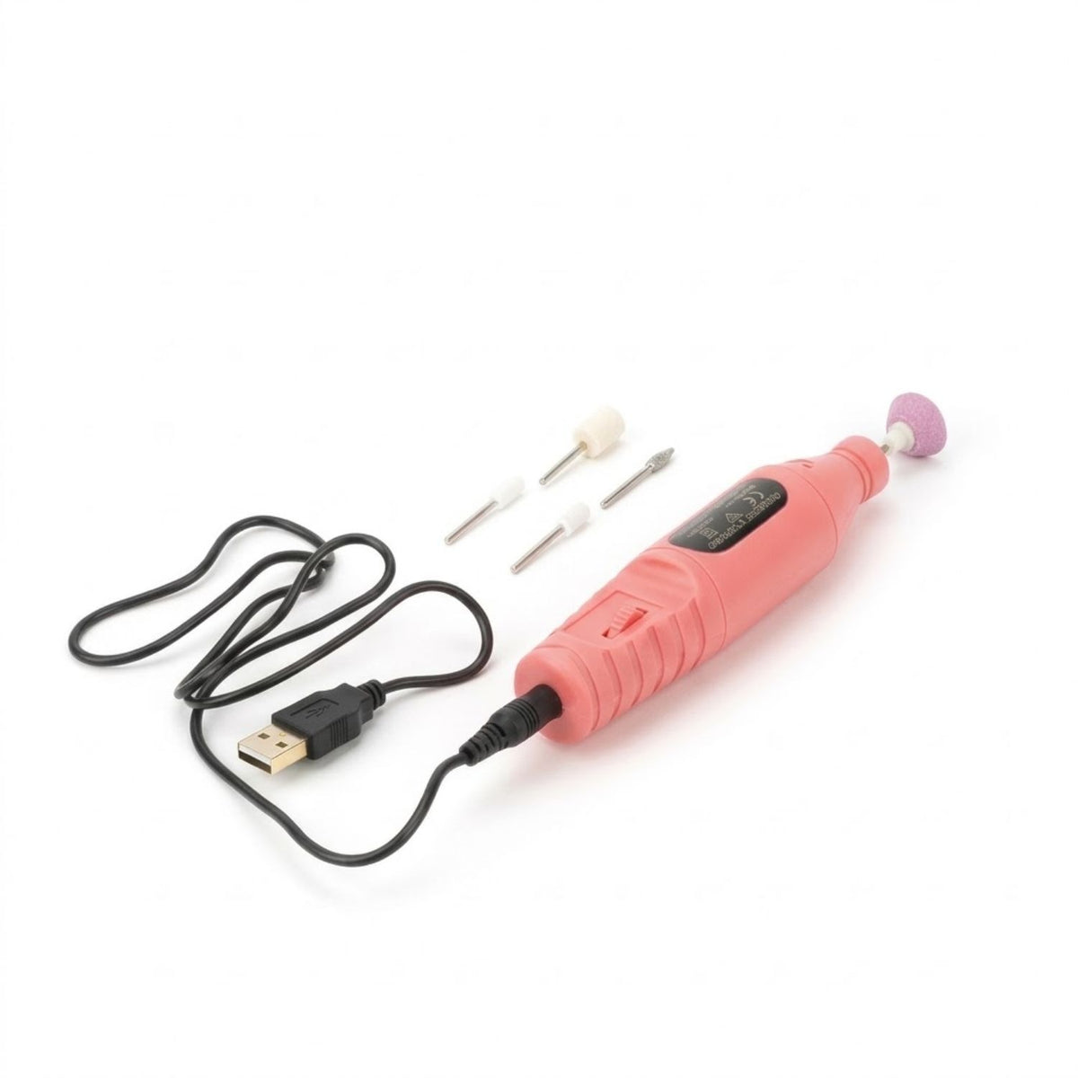 Torno Manicure Lima Electrica Uñas 5 Cabezales 20000 RPM