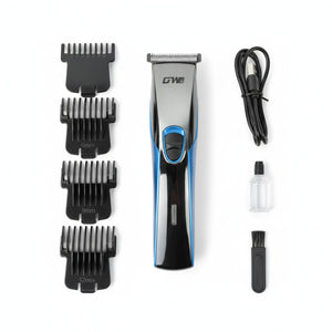 Cortadora Pelo Inalámbrica 4 Cabezales Azul GW