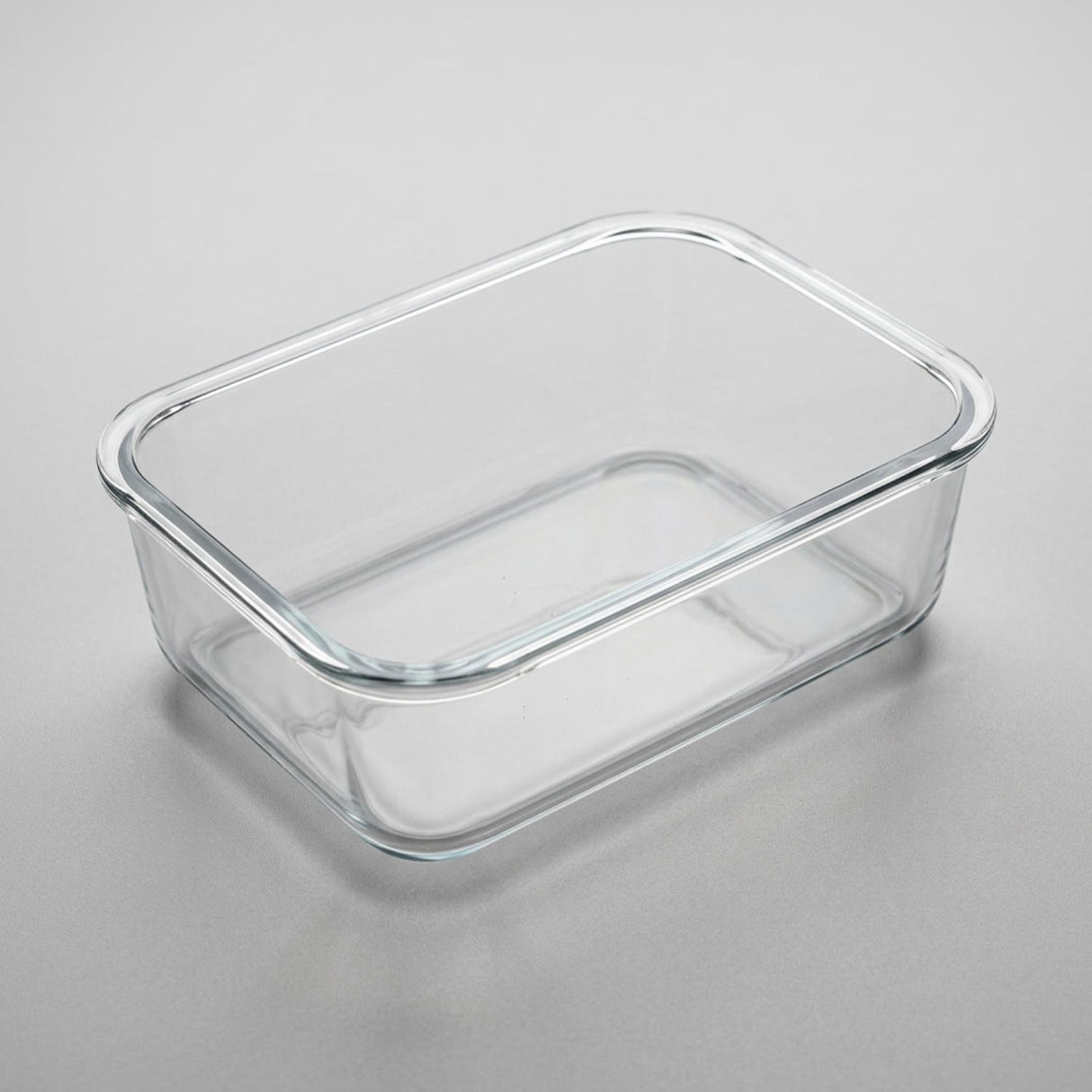 Pack 3 Contenedores Hermetico Vidrio Rectangular 1000mL Allegra