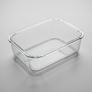 Pack 3 Contenedores Hermetico Vidrio Rectangular 1000mL Allegra