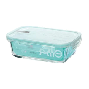 Pack 3 Contenedores Hermetico Vidrio Rectangular 1500mL Allegra