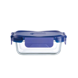 Pack 3 Contenedores Vidrio Hermético Rectangular 1040mL Luminarc