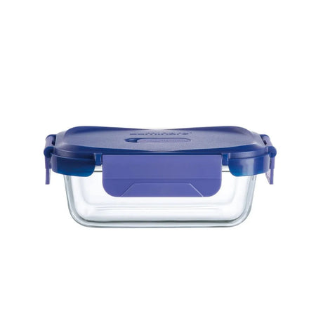Pack 3 Contenedores Vidrio Hermético Rectangular 1040mL Luminarc