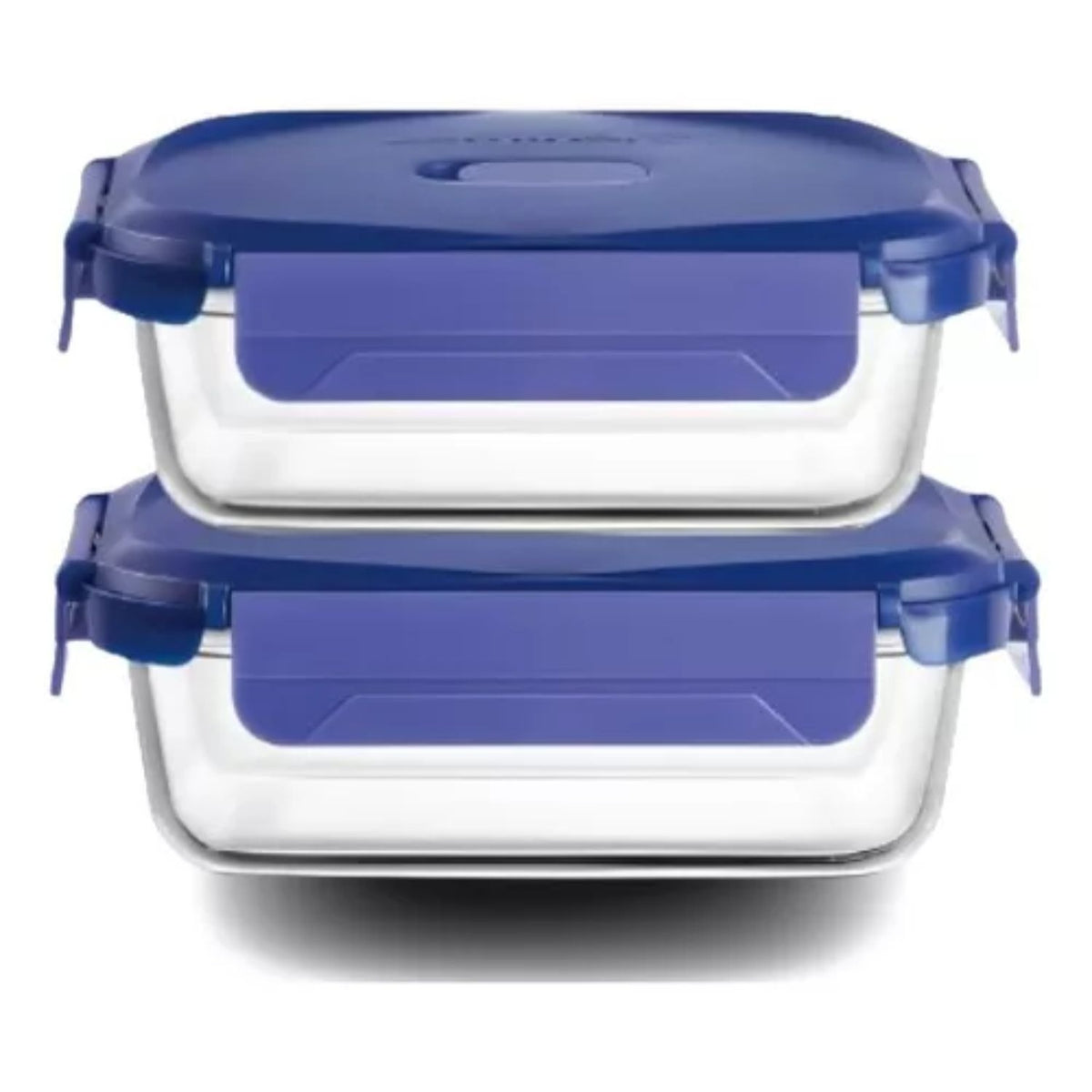 Pack 2 Contenedores Vidrio Hermético Rectangular 1520mL Luminarc