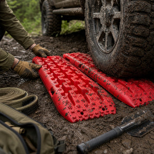 Set 2 Tablas de Tracción 4x4 Rescate Barro Arena Nieve