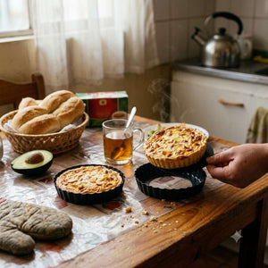 Pack 6 Bandeja Molde Tartaleta 105mm Cocina Quiche