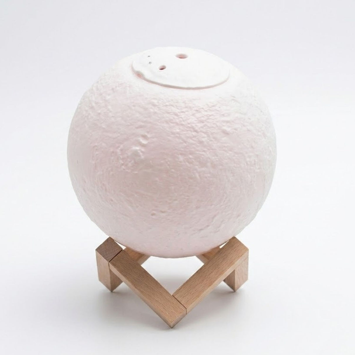Humidificador Luna Silencioso Aromatico Hogar Blanco