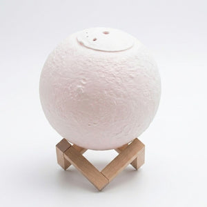 Humidificador Luna Silencioso Aromatico Hogar Blanco