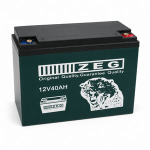 Batería AGM ZEG 12V 40Ah Sellada Plomo-Ácido Solar Respaldo