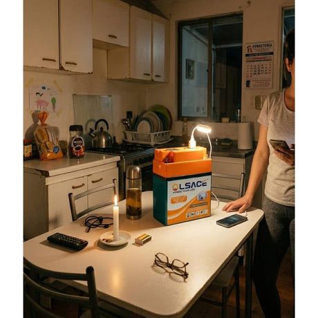 Estación Energía Portátil OLSACE 12V 220V 120W USB