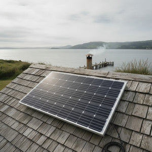 Panel Solar 170W Monocristalino 12V 24V Energía