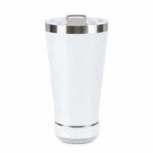 Termo Parlante Inalámbrico Música Acero Inoxidable 18cm
