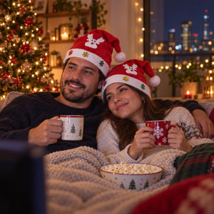 Pack 6 Gorros Navidad Reno 54cm