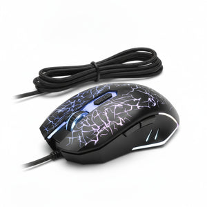 Mouse Gamer RGB 3200 DPI Regulable Cable 130cm