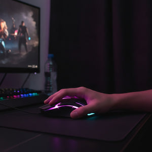 Mouse Gamer RGB 1200 DPI Alambrico USB AOAS