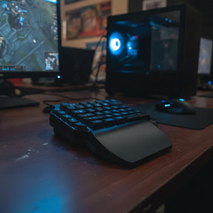 Teclado Gaming Mano Izquierda 39 Teclas RGB Con Cable USB