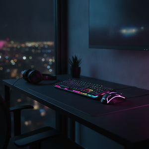 Combo Teclado Mouse Español 109 Teclas Iluminación LED