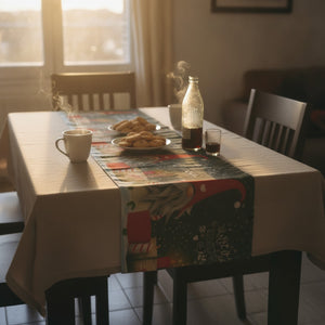 Centro Mesa Navideño Gnomos 180x36cm