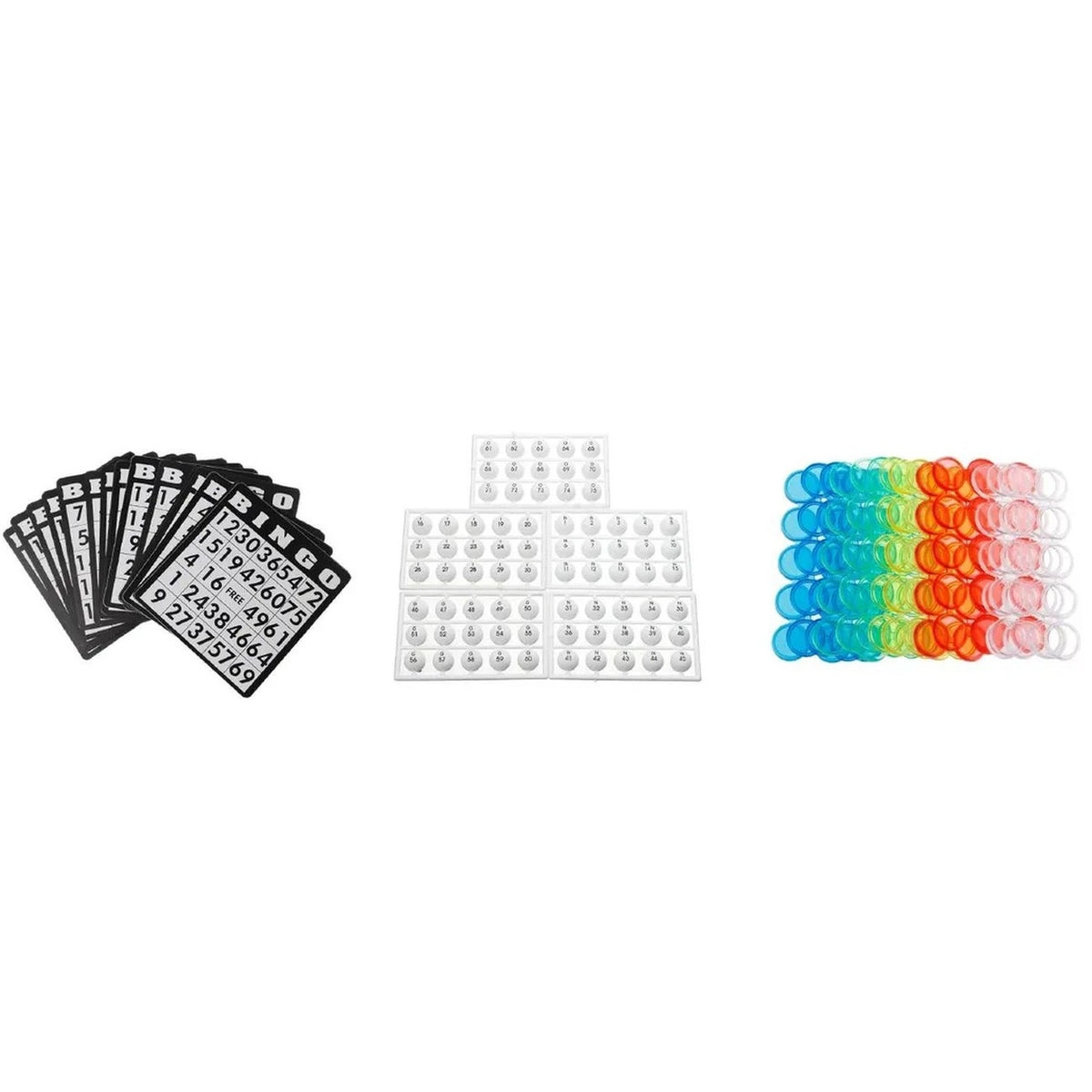 Juego De Bingo Profesional Con Tómbola Y 75 Números