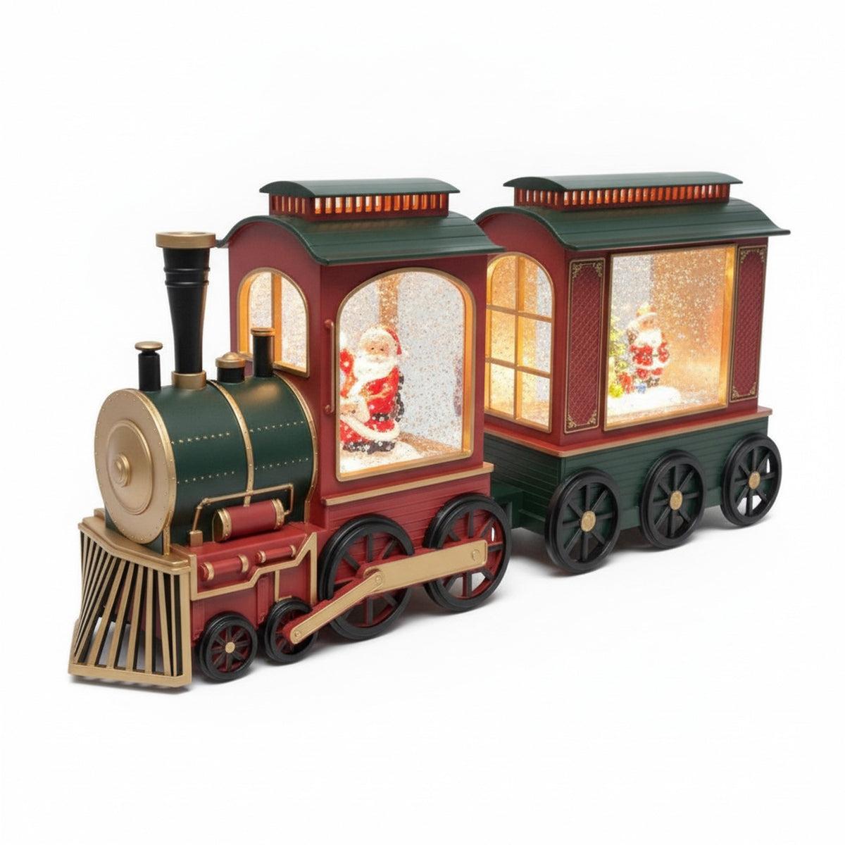 Tren Navideño Musical Decorativo Agua USB Pilas