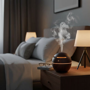 Pack Humidificador 12 Escencias Aspecto Madera Oscuro Relajación | Disparo.cl