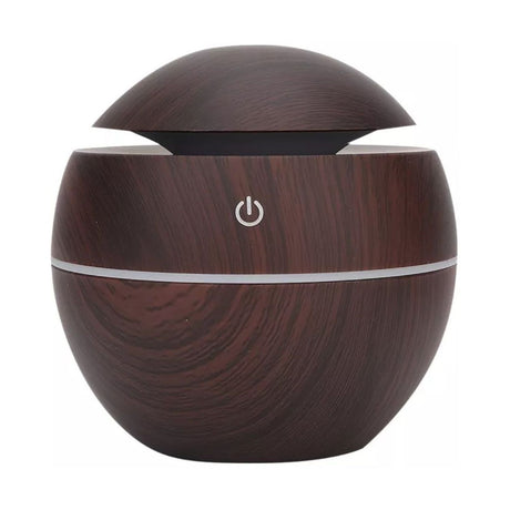 Humidificador Difusor de Escencias Aspecto Madera Oscuro Relajación | Disparo.cl