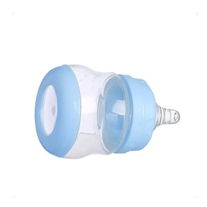 Extractor de leche manual azul, ergonómico y BPA-free, ideal para mamás lactantes. Fácil de usar y limpiar, perfecto para almacenar leche materna.-1-4-1