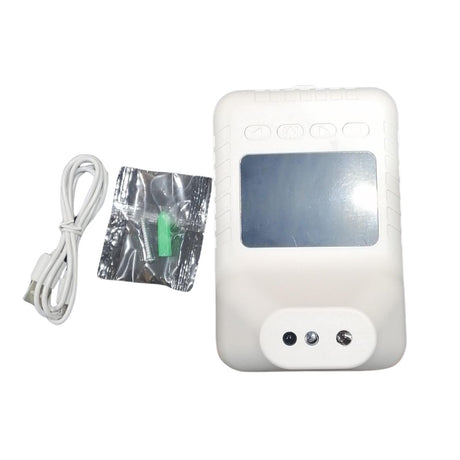 Termómetro de pared blanco de 15 cm, moderno y preciso, ideal para interiores y exteriores, fácil de instalar y mantener.-1-2-1
