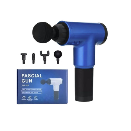 Pistola facial azul de 21 cm, ergonómica y resistente, ideal para masajes y aplicación de productos cosméticos en tratamientos estéticos.-1-2-1
