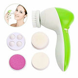 Mini Masajeador Facial Verde de 9 cm, ergonómico y resistente al agua, ideal para mejorar la circulación y absorción de productos de cuidado de la piel.-3