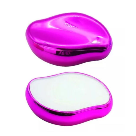 Epilador rosa de 10 cm, depilación eléctrica suave con pinzas de precisión, ideal para piernas y axilas. Compacto y resistente al agua.-1-2-1