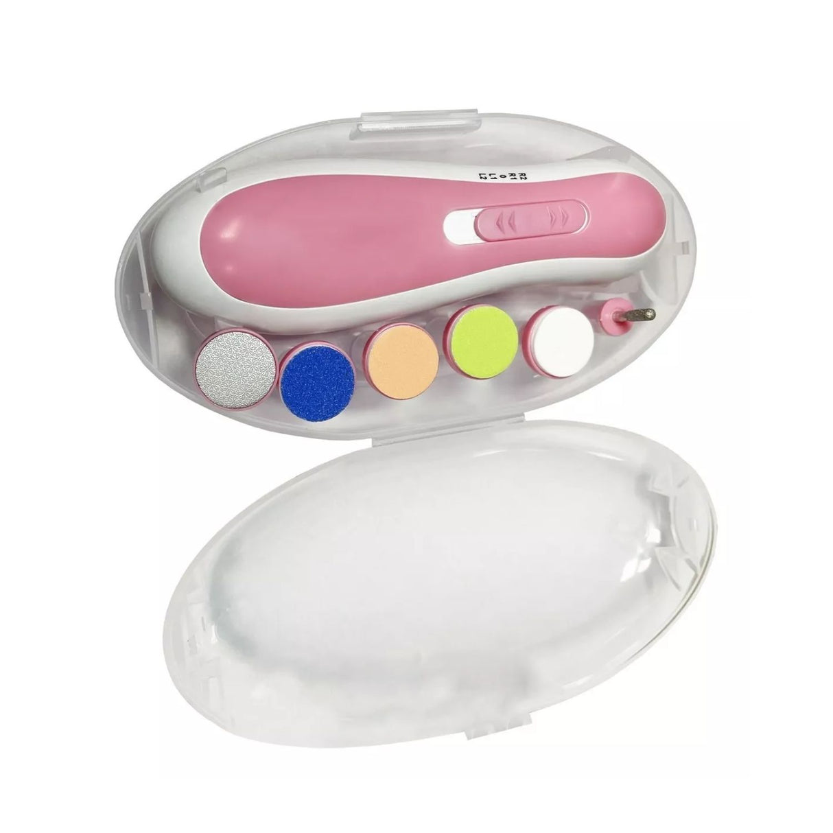 Corta uñas bebé rosa de 16 cm, acero inoxidable, diseño ergonómico y seguro para higiene infantil. Ideal para uso en casa o viajes.-1-4-1