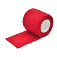 Venda Koban roja de 5cm x 250cm, hipoalergénica y resistente, ideal para primeros auxilios y estabilización de lesiones.-1-1-1