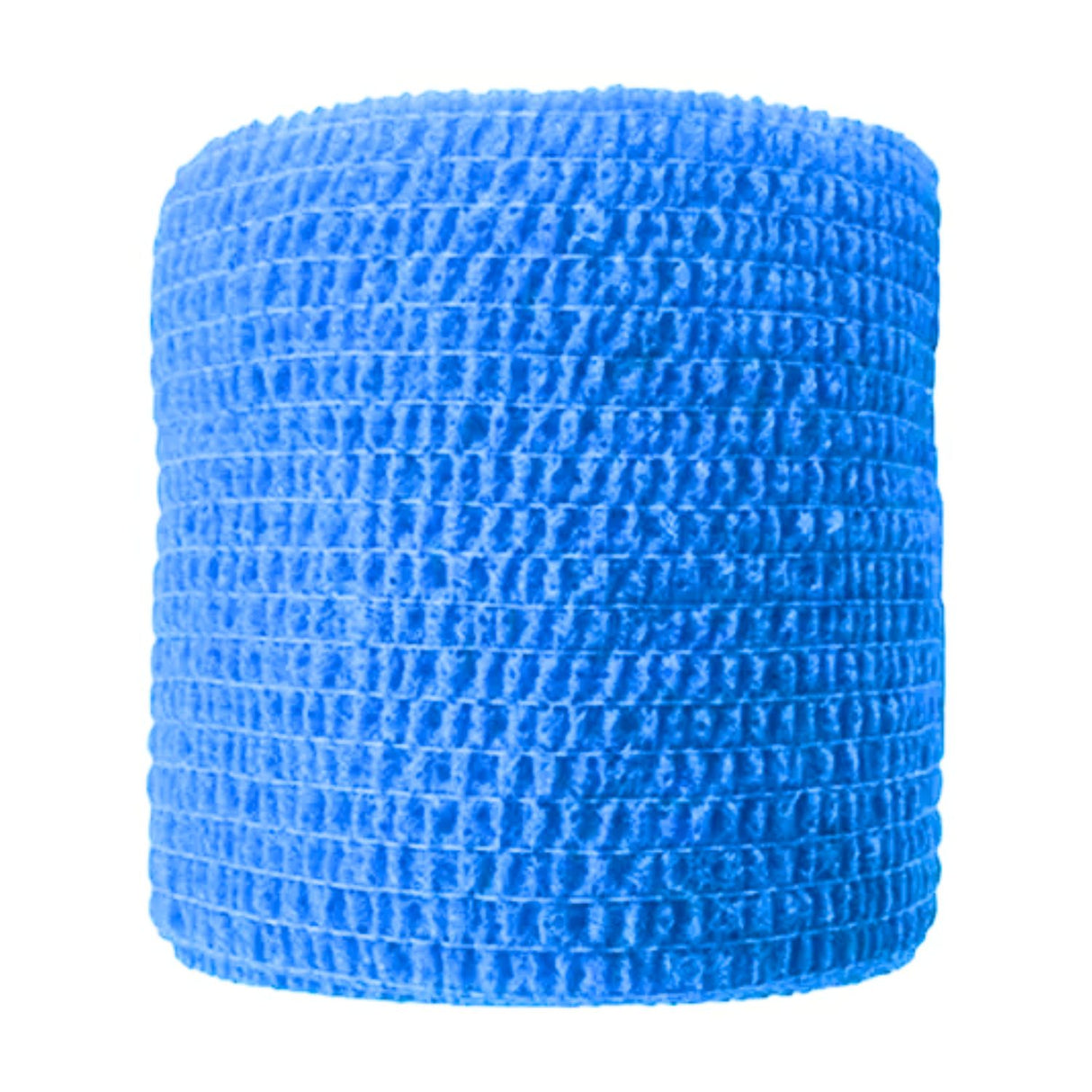 Venda Koban azul de 5cm x 250cm, elástica y resistente al agua, ideal para curaciones y vendajes en lesiones. Perfecta para uso médico y deportivo.-1-3-1