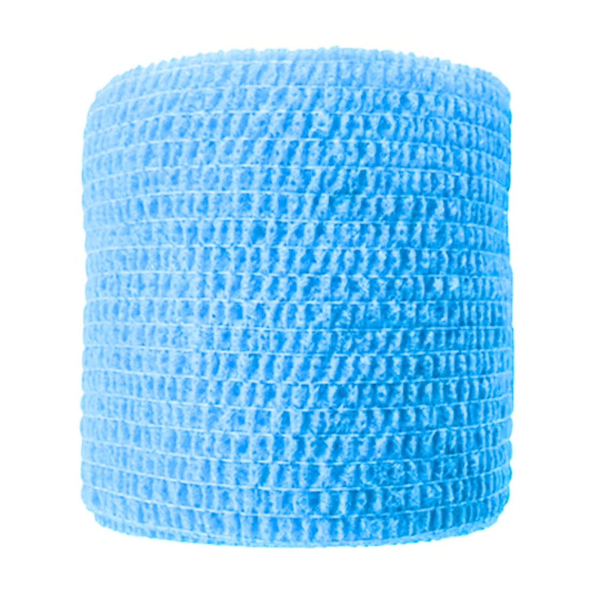 Venda Koban celeste de 5cm x 250cm, elástica y resistente al agua, ideal para soporte y compresión en lesiones menores.-3