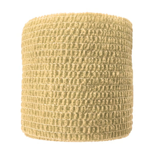 Venda Koban beige 5cm x 250cm, suave y flexible, ideal para primeros auxilios, cubre heridas sin irritar la piel.-1-3-1