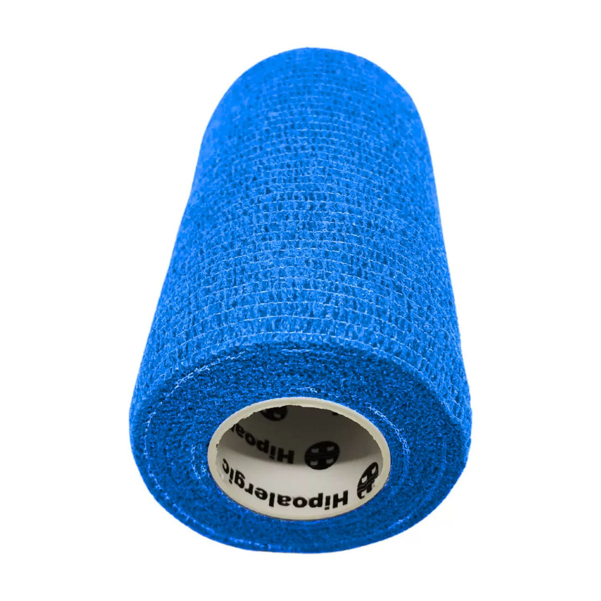 Venda Koban azul de 10cm x 250cm, elástica y hipoalergénica, ideal para compresión y soporte de lesiones. Perfecta para primeros auxilios.-1-4-1