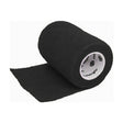 Venda Koban negra de 7cm x 250cm, elástica y resistente al agua, ideal para primeros auxilios y compresión de lesiones deportivas.-1-1-1
