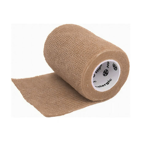 Venda Koban beige de 7 cm x 250 cm, hipoalergénica y resistente, ideal para compresión y soporte en lesiones.-1-1-1