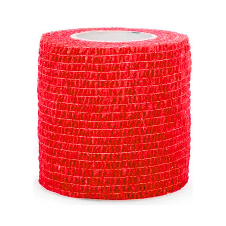 Venda Koban roja de 7 cm x 250 cm, autoadhesiva y transpirable, ideal para cubrir heridas y estabilizar lesiones en deportes.-1-2-1