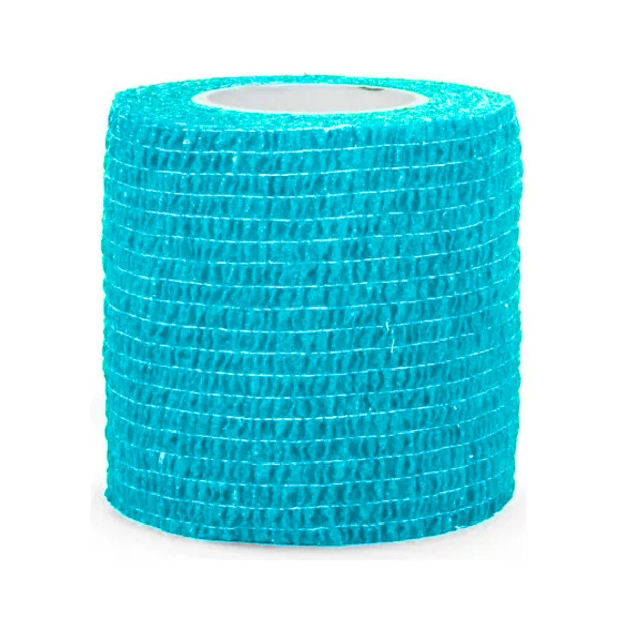 Venda Koban celeste verde de 7 cm x 250 cm, elástica y transpirable, ideal para curaciones y soporte en lesiones deportivas.-1-2-1