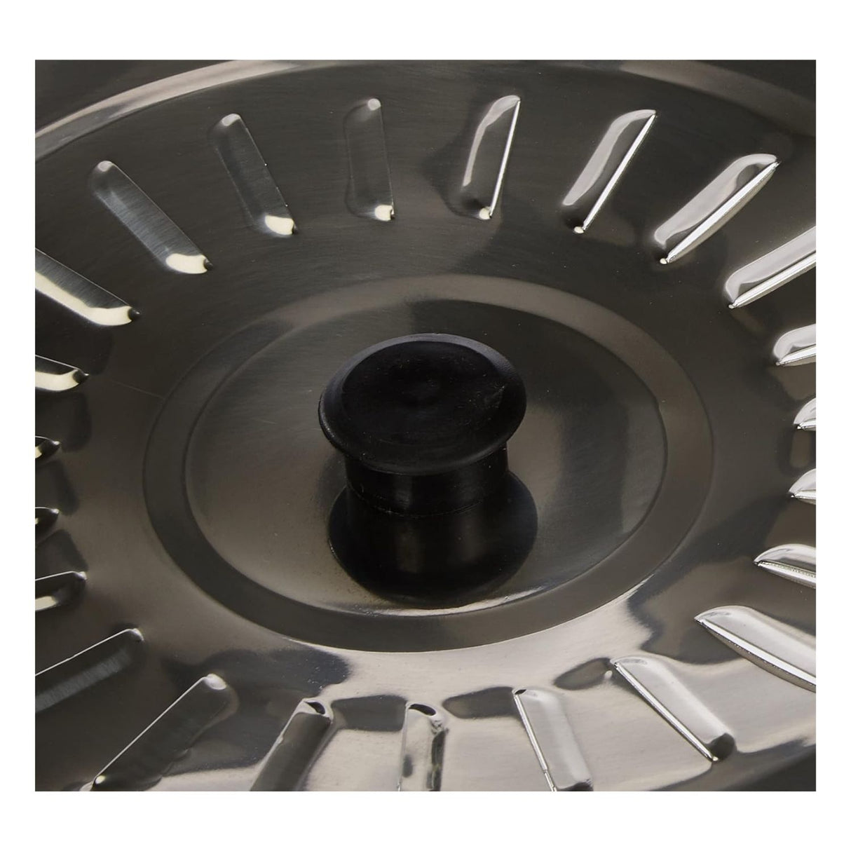 Tapa de olla de acero inoxidable de 32 cm, resistente y duradera, ideal para cocción y conservación de alimentos.-3