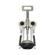 Sacacorcho de goma negro de 19 cm, ergonómico y resistente, ideal para abrir botellas de vino sin esfuerzo en cualquier ocasión.-1-1-1